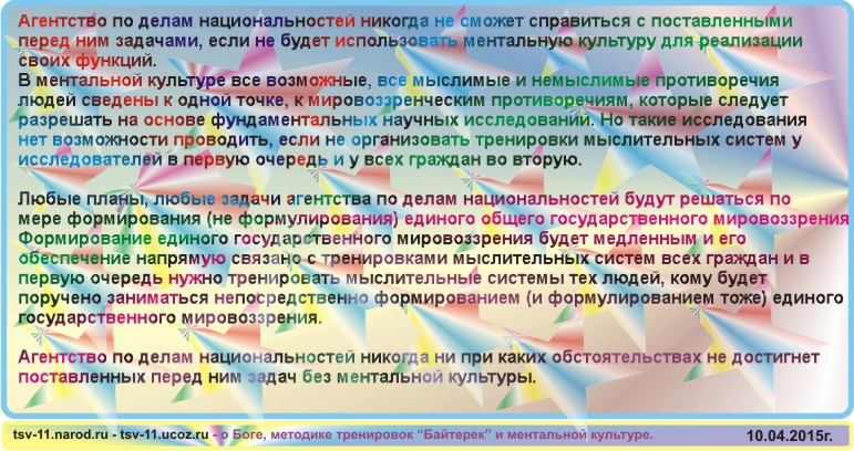 Агентство по делам национальностей РФ